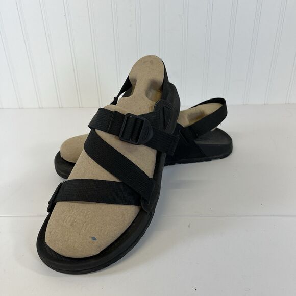 Chaco Lowdown Sandal Men's 13M Black‎ Solid Lightweight JCH107109 OUTDOOR HIKING - Picture 4 of 10